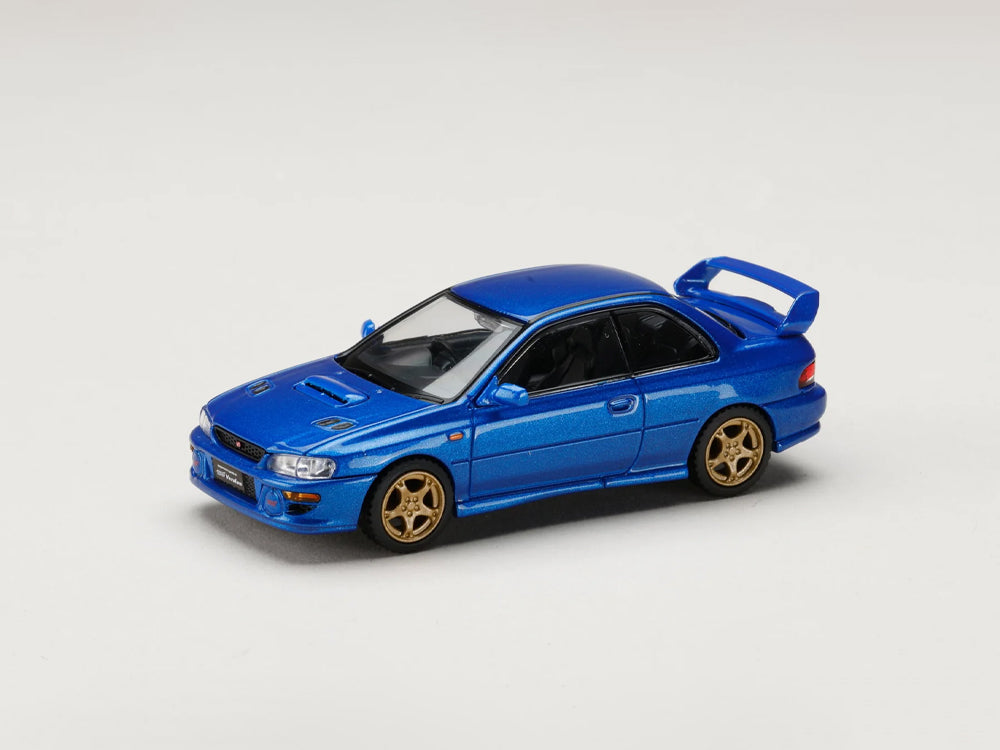 Hobby Japan x JDM64 1/64 Subaru Impreza WRX Type R STI Sonic Blue