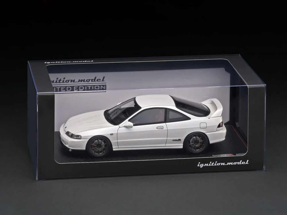Ignition Model 1/18 Honda Integra DC2 Type R Pearl White with B18C Engine Model - Diecast Toyz Australia