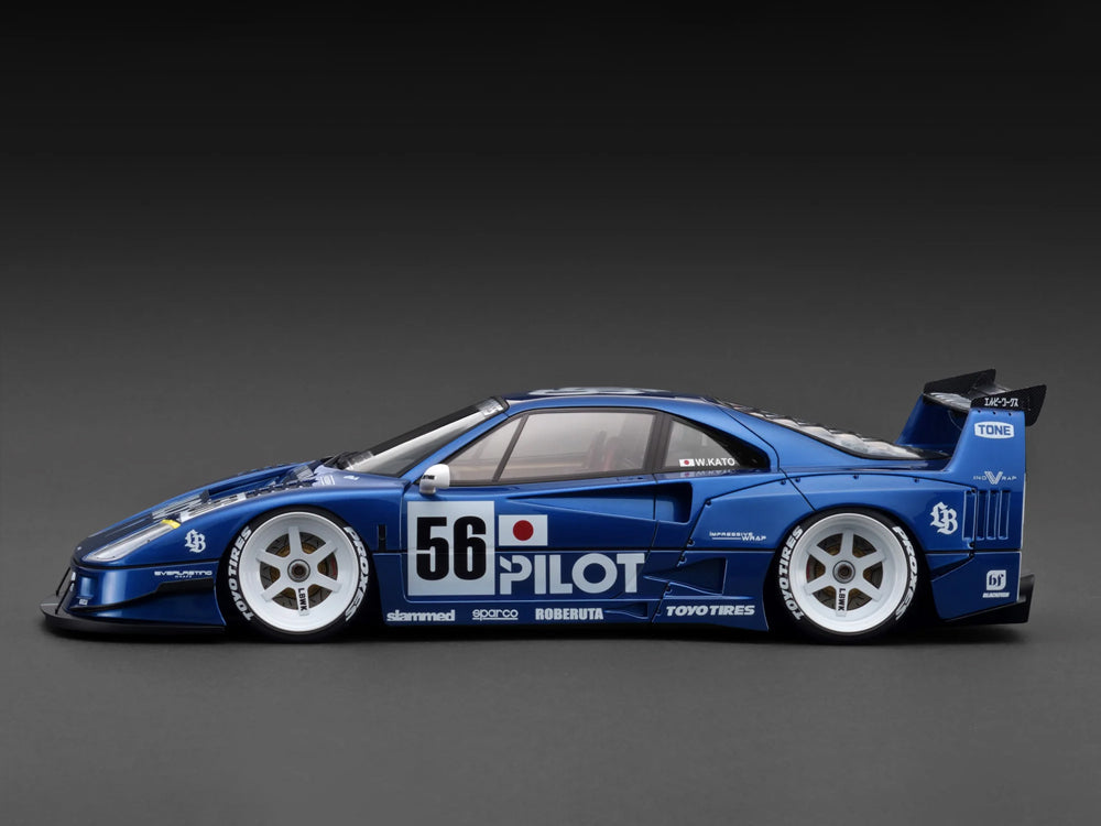 Ignition Model 1/18 LB Works F40 Blue