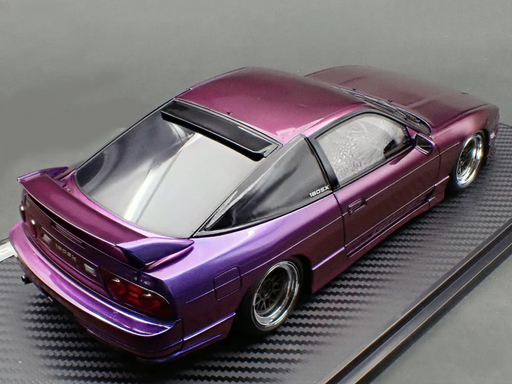 Ignition Model 1/18 Nissan 180SX Type X RPS13 Metallic Purple
