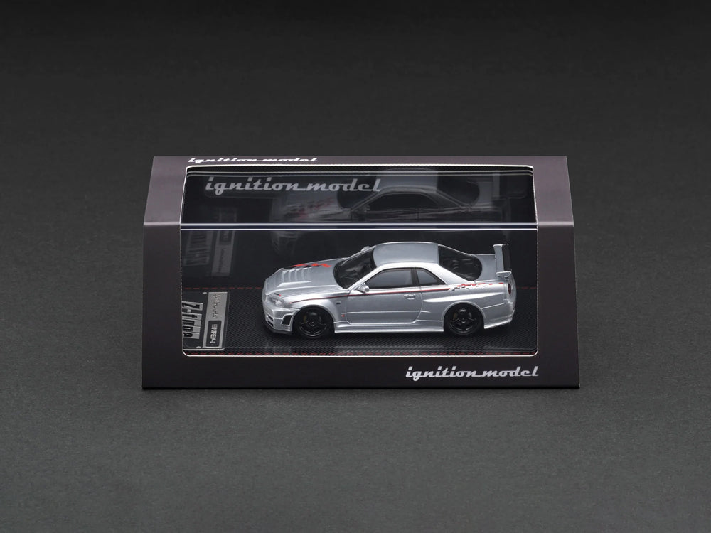 Ignition Model 1/64 Nissan Skyline GTR R34 Z Tune Silver