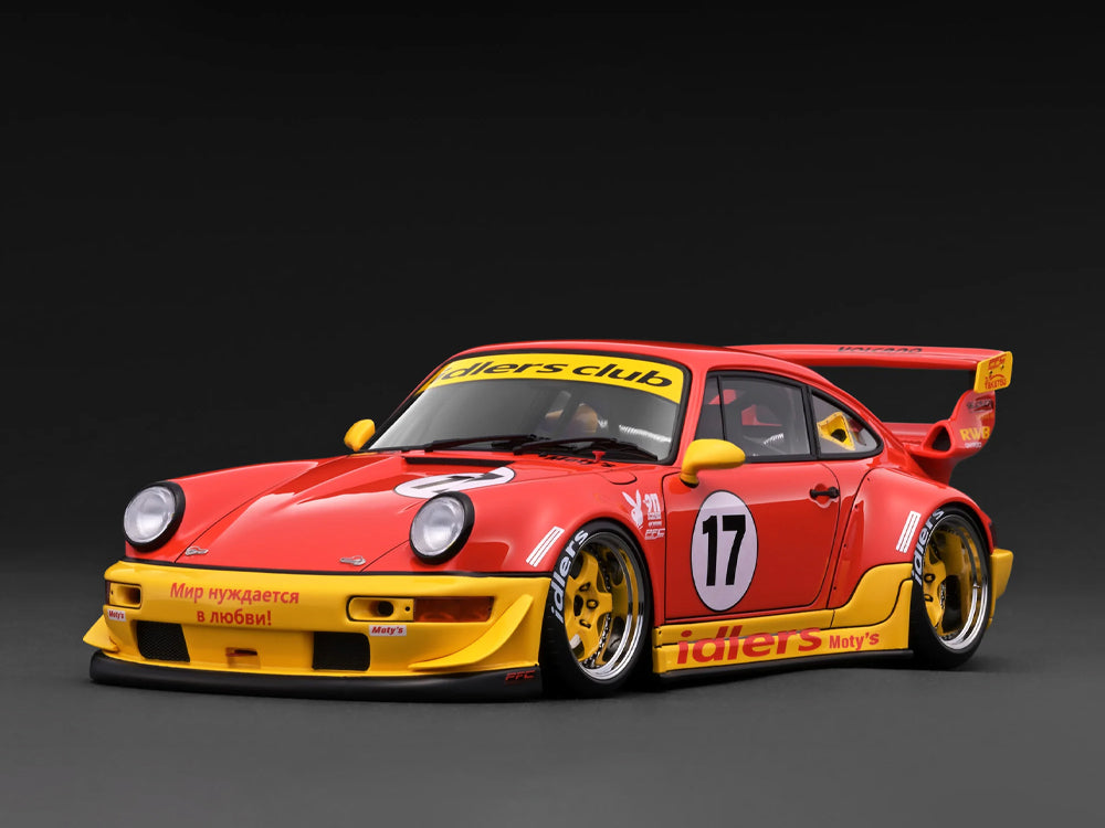 Ignition Model 1/18 RWB 964 Red/Yellow