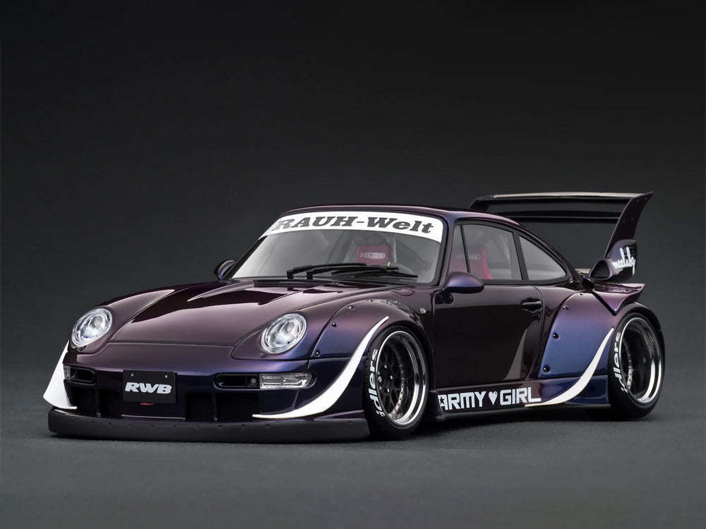 Ignition Model 1/18 RWB 993 Purple Metallic