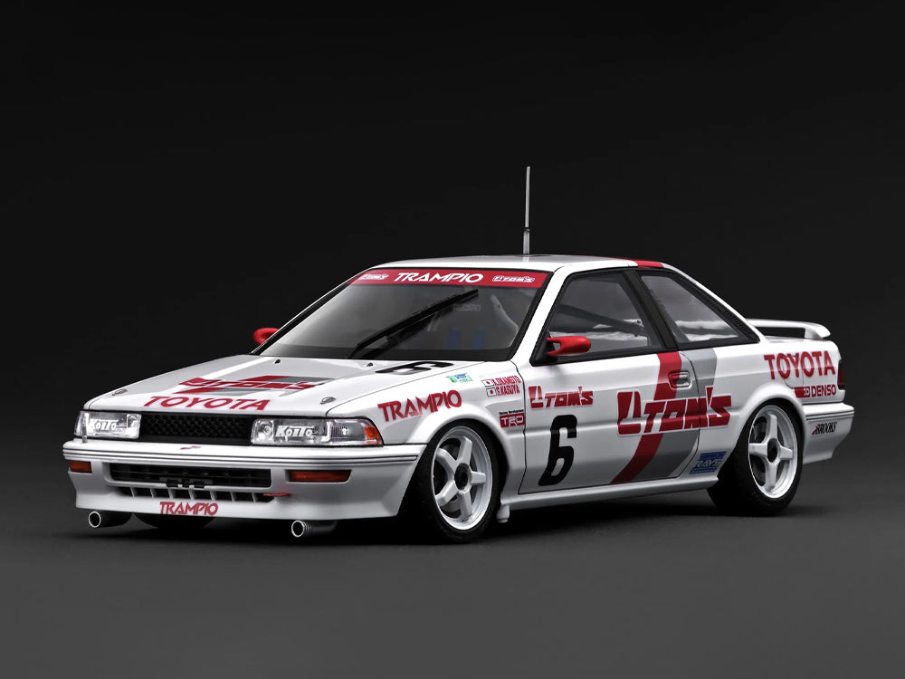 Ignition Model 1/18 TOM's Corolla #6 1991 JTC White