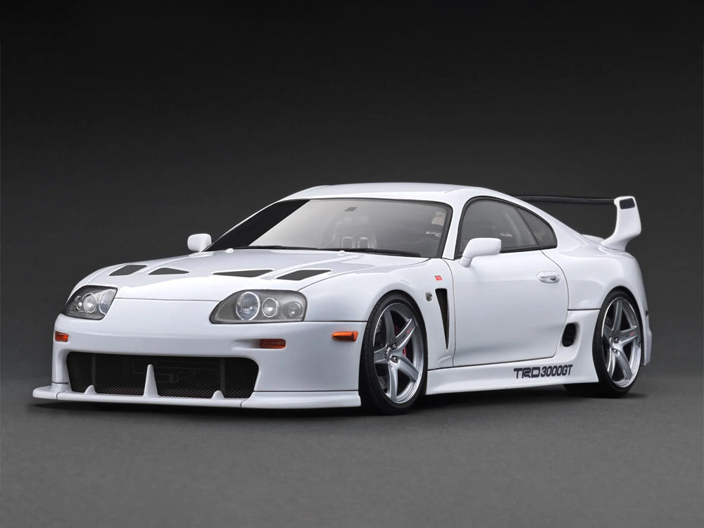 Ignition Model 1/18 Toyota Supra JZA80 TRD 3000GT White