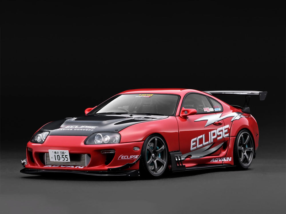 Ignition Model 1/18 Toyota Supra RZ JZA80 Orido Street Ver 2 Red