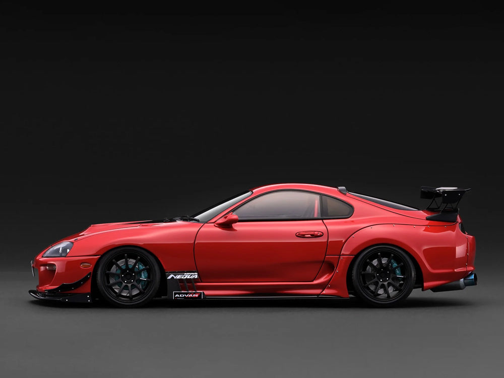 Ignition Model 1/18 Toyota Supra RZ JZA80 Orido Street Version Red