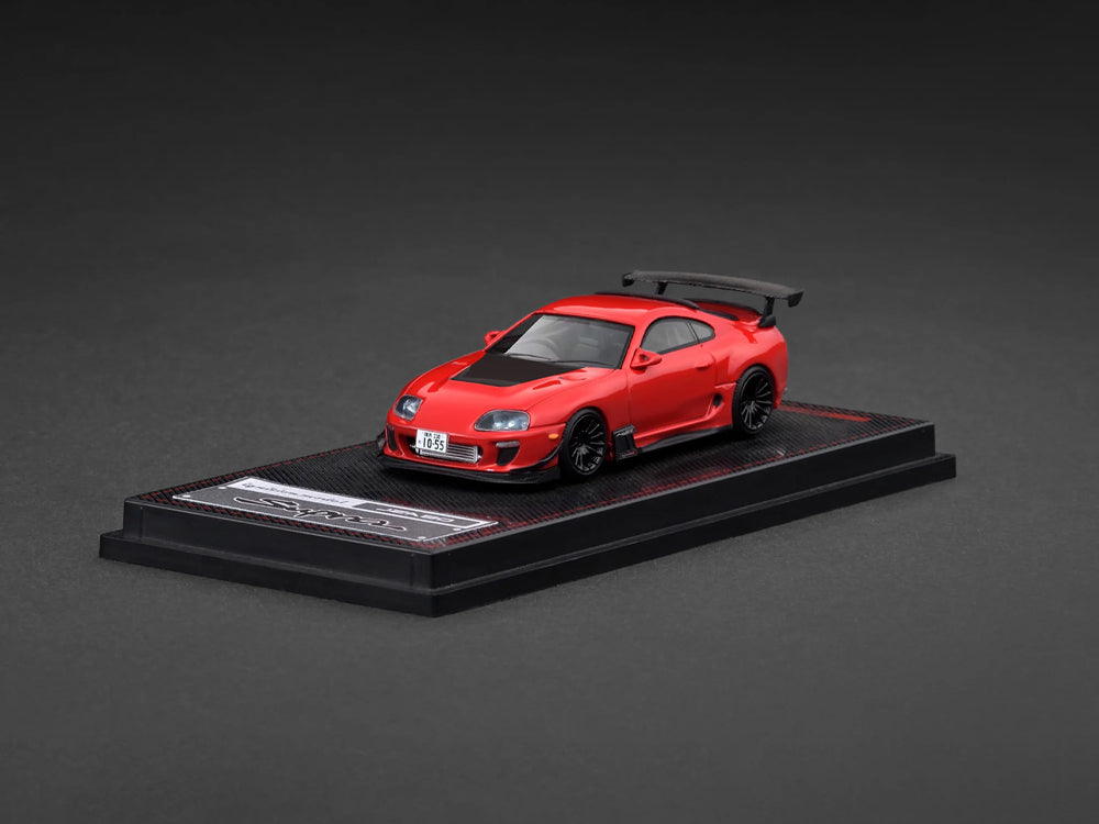 Ignition Model 1/64 Toyota Supra RZ JZA80 Red
