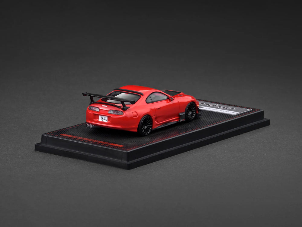 Ignition Model 1/64 Toyota Supra RZ JZA80 Red