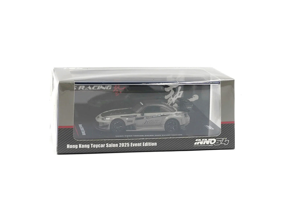 Inno64 Honda S2000 J's Racing Hong Kong Toy Car Salon 2025 Grey