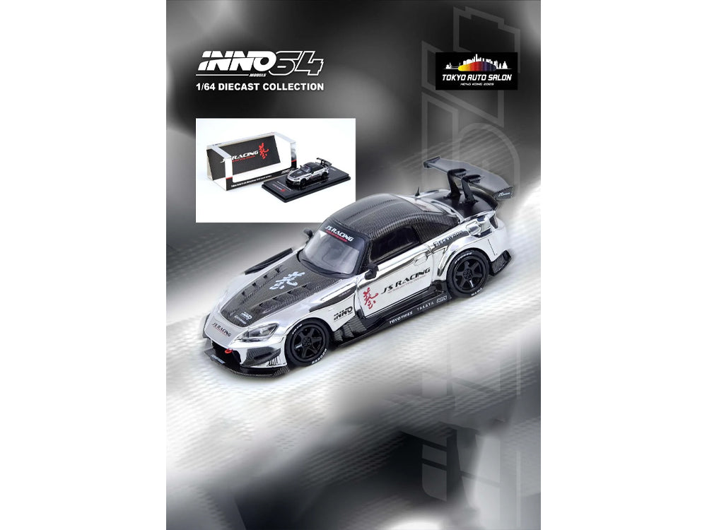 Inno64 Honda S2000 J's Racing Tokyo AutoSalon Hong Kong 2025 Chrome Silver