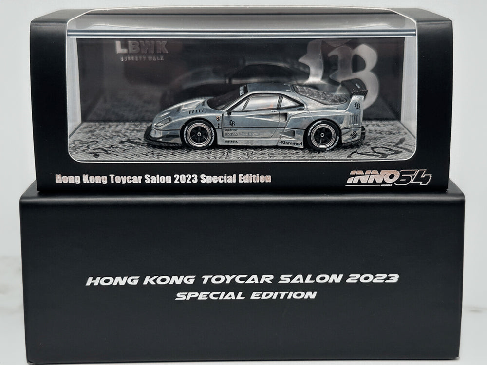 Inno64 LBWK Ferrari F40 Hong Kong ToyCar Salon 2023 Special Edition Chase Version - Diecast Toyz Australia