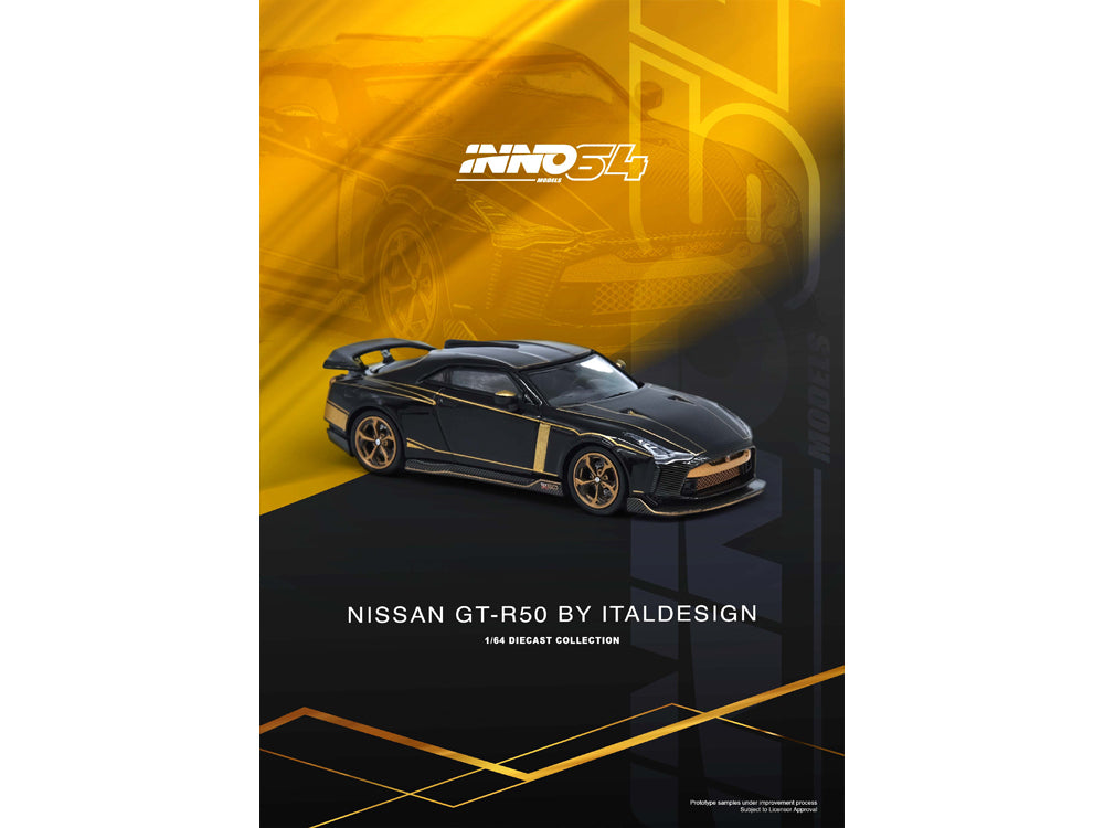 Inno64 Nissan GT-R50 by ITALDESIGN Black