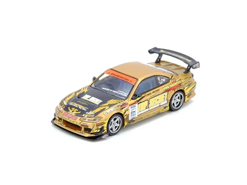Inno64 Nissan Silvia S15 Top Secret D1 Grand Prix Series Champion 2004 Gold
