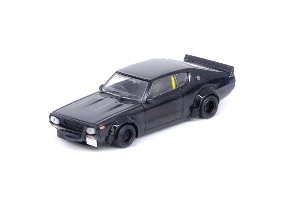 Inno64 Nissan Skyline 2000 GT-R KPGC110 Kenmeri Black - Diecast Toyz Australia