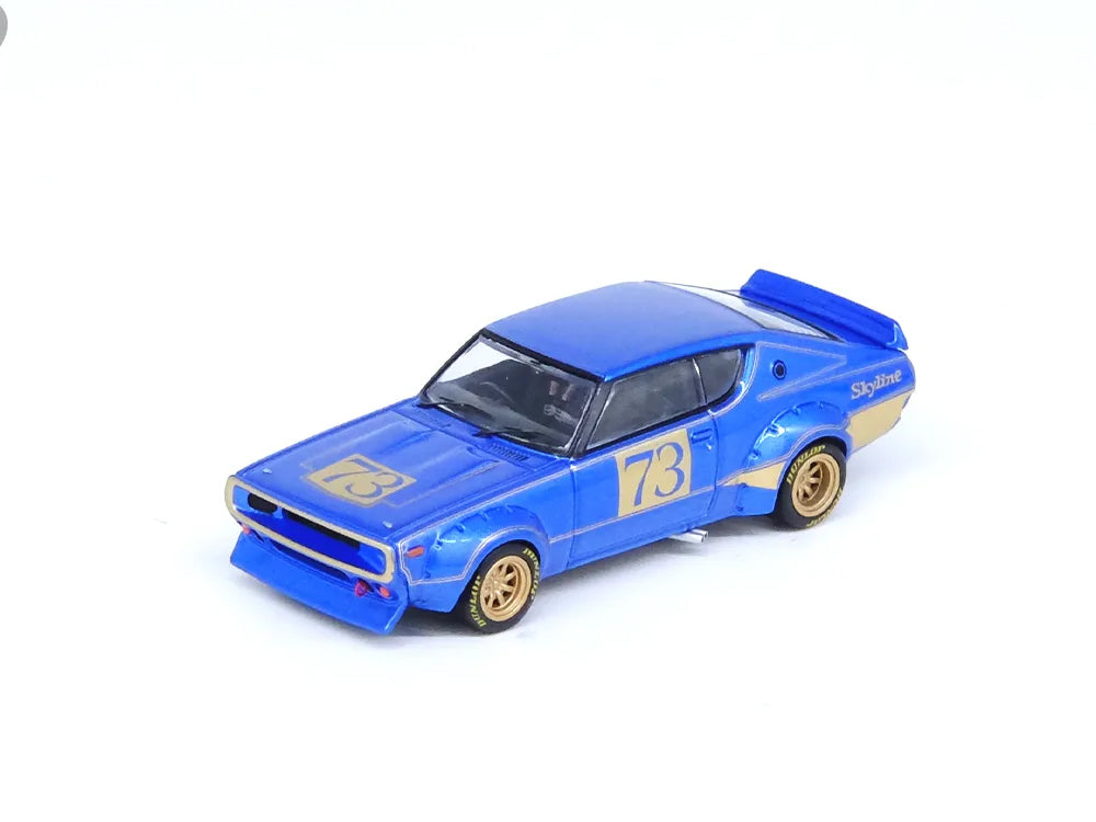 Inno64 Nissan Skyline 2000 GT-R KPGC110 Racing Concept Blue - Diecast Toyz Australia