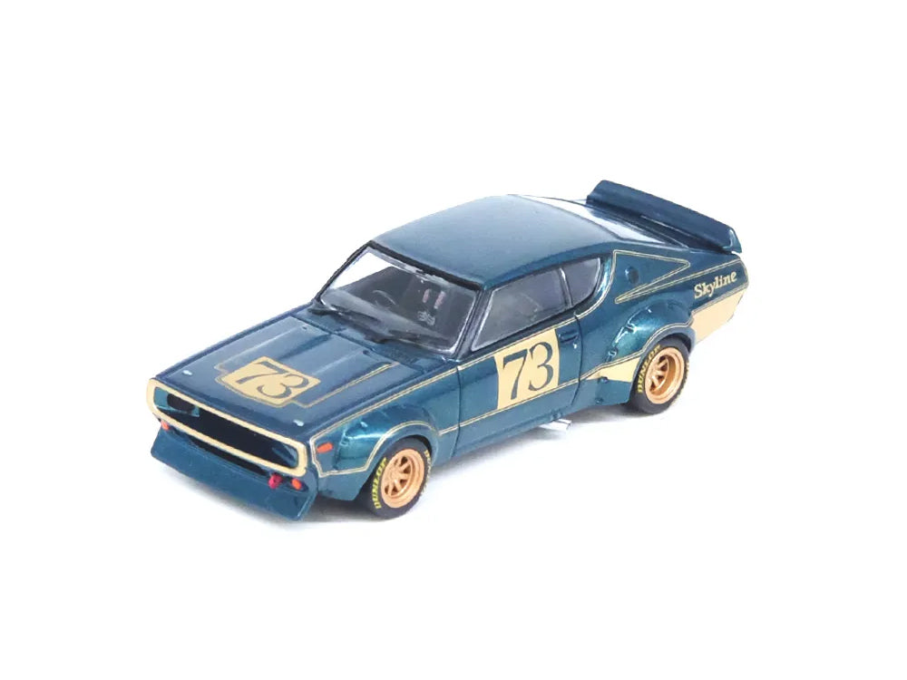 Inno64 Nissan Skyline 2000 GT-R KPGC110 Racing Concept Green - Diecast Toyz Australia