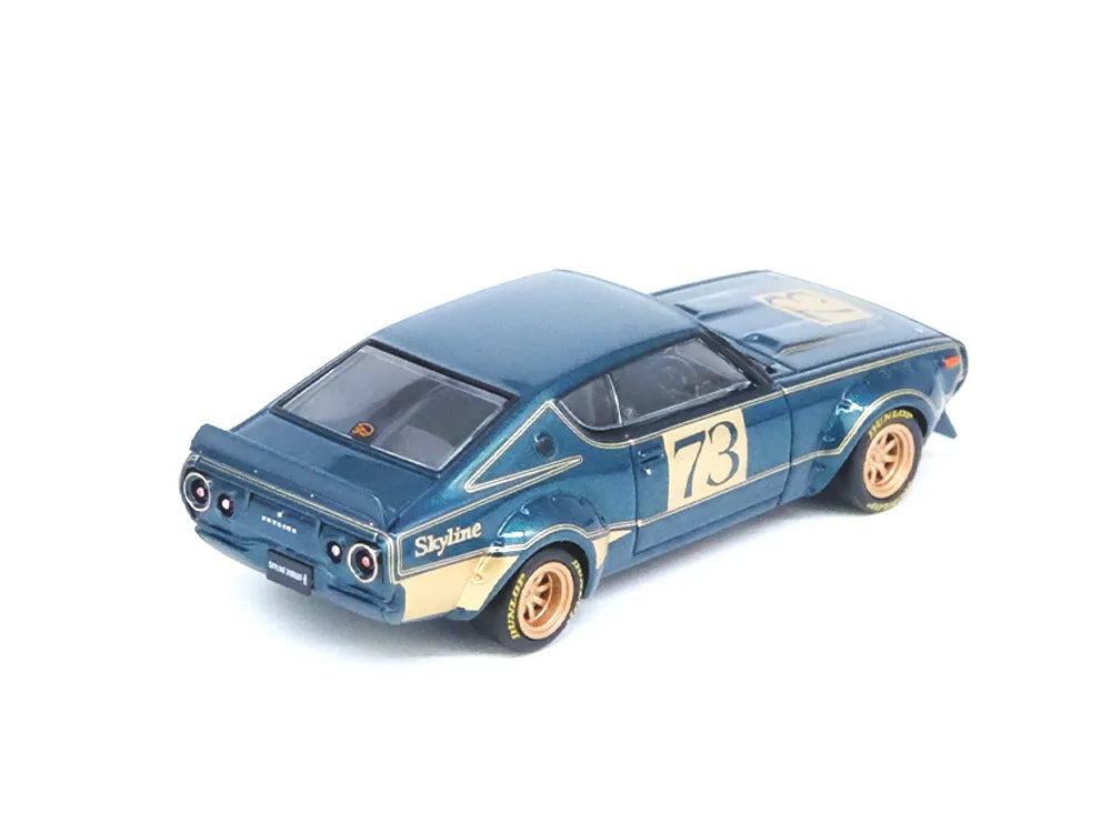 Inno64 Nissan Skyline 2000 GT-R KPGC110 Racing Concept Green - Diecast Toyz Australia