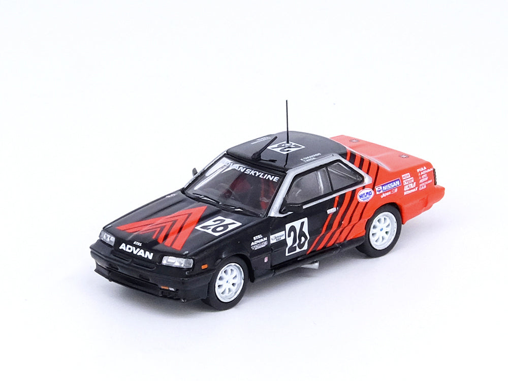 Inno64 Nissan Skyline 2000 Turbo RS-X HR31 #26 Advan JTCC 1987 Kenji Takahashi/ Takao Wada - Diecast Toyz Australia