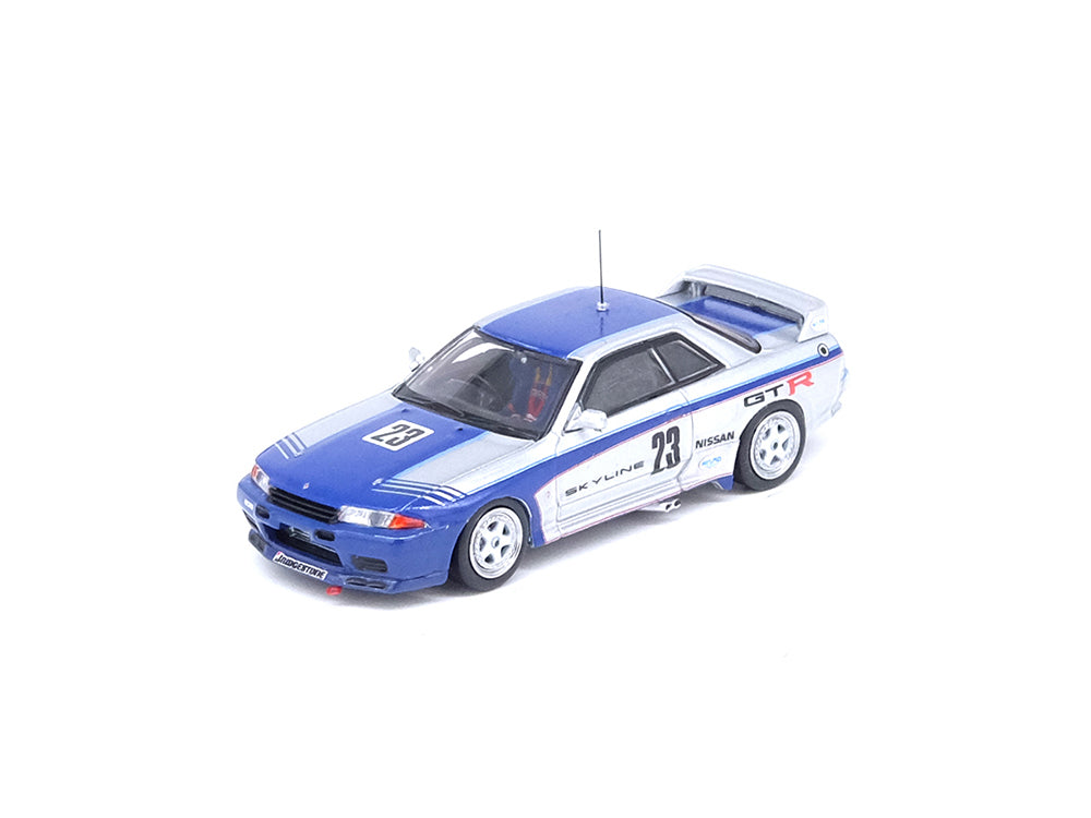 Inno64 Nissan Skyline GT-R R32 Group A Test Car 1989 Silver - Diecast Toyz Australia