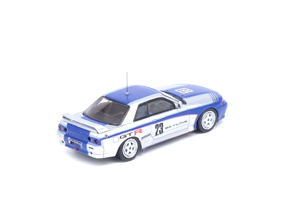 Inno64 Nissan Skyline GT-R R32 Group A Test Car 1989 Silver - Diecast Toyz Australia