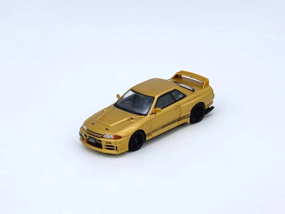 Inno64 Nissan Skyline GT-R R32 Top Secret 650R Gold - Diecast Toyz Australia