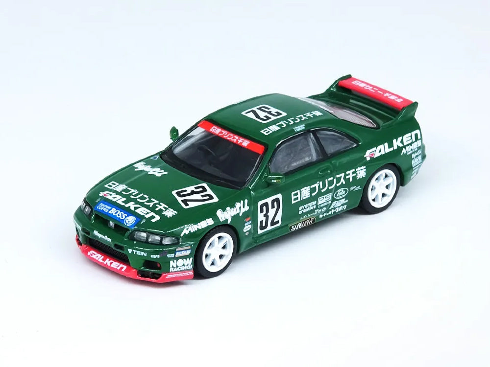 【非売品】FALKEN SKYLINE スカイライン　GT-R R33 ミニカー Nissan Skyline GT-R (R33) RHD (Right Hand Drive) #32 