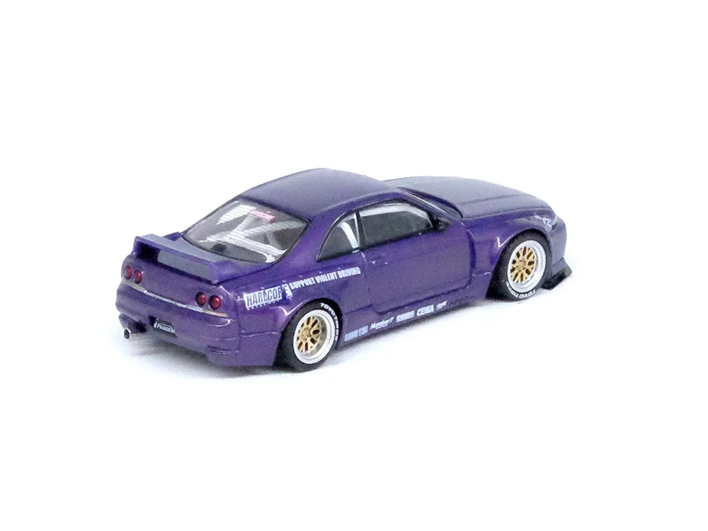 Inno64 Nissan Skyline GT-R R33 Pandem Rocket Bunny Purple
