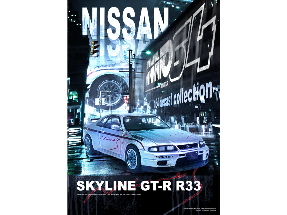 Inno64 Nissan Skyline GT-R R33 Tuned By Mine's Silver