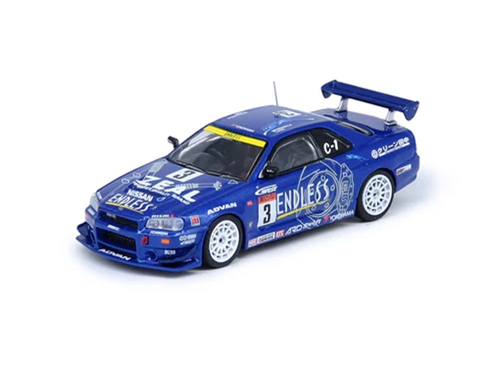Inno64 Nissan Skyline GT-R R34 #3 Endless Advan Super Taikyu 2002 Winner