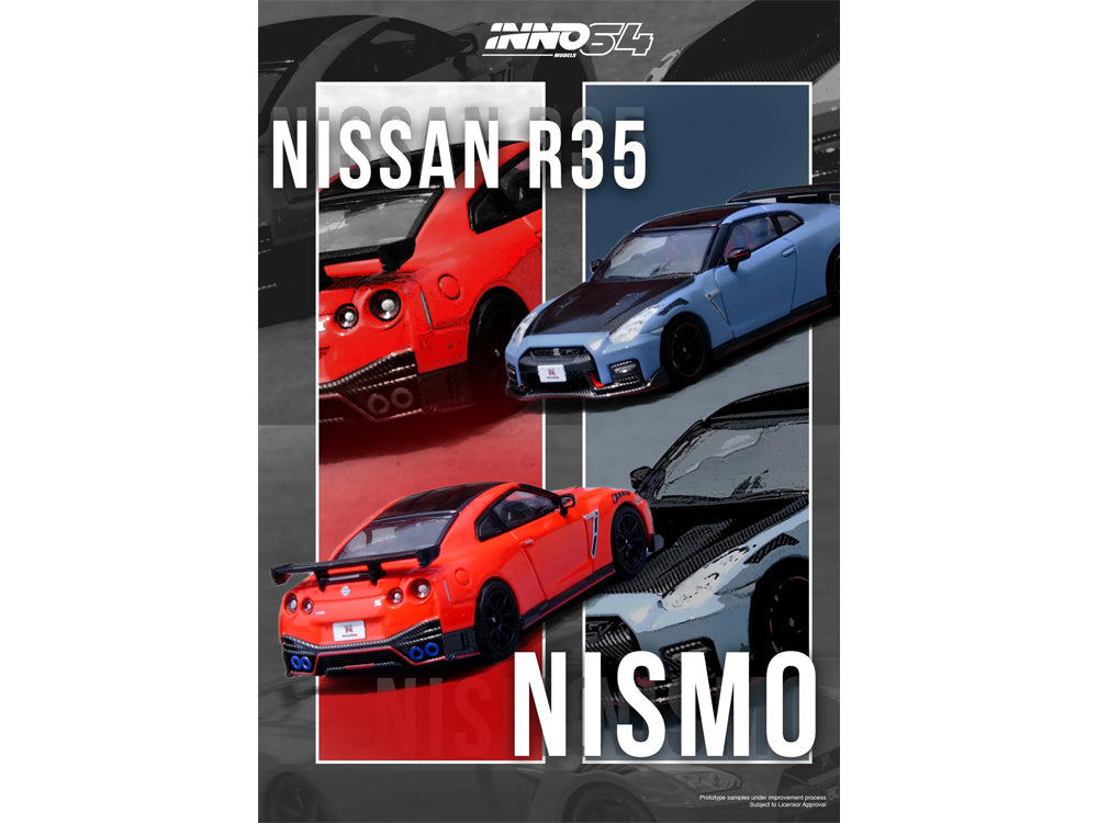 Inno64 Nissan Skyline GT-R R35 NISMO Red