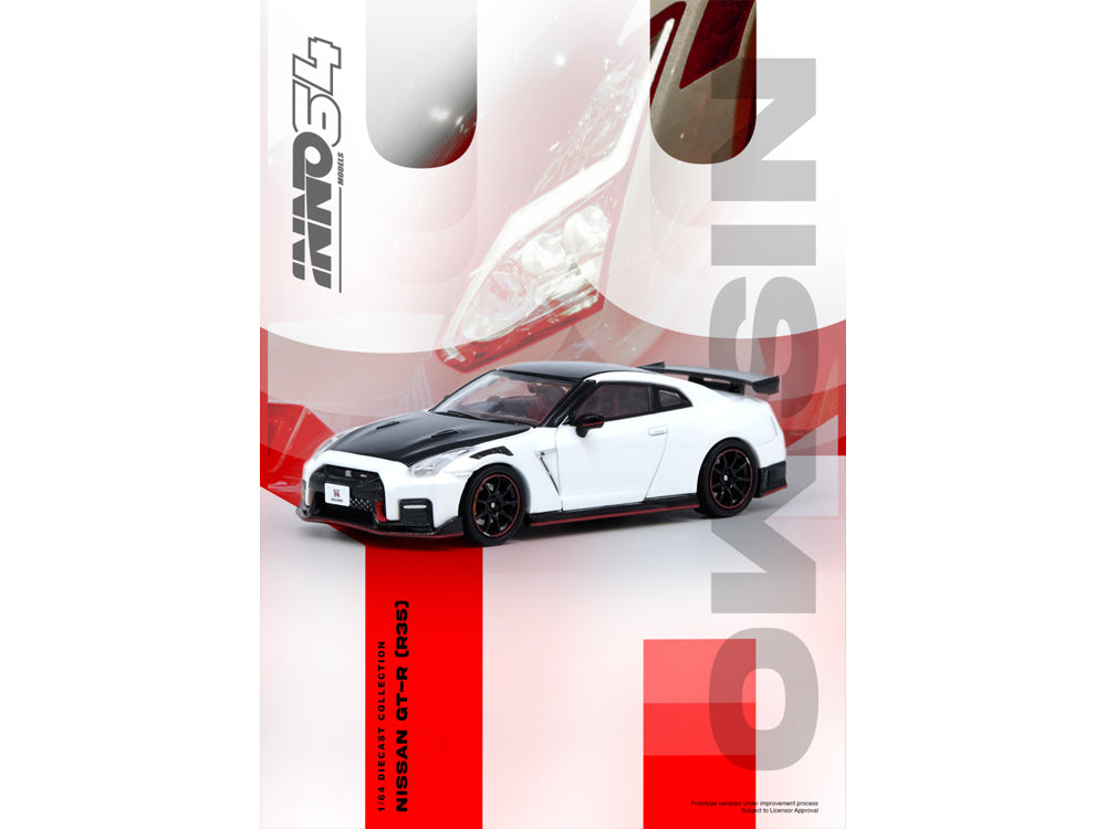 Inno64 Nissan Skyline GT-R R35 NISMO White