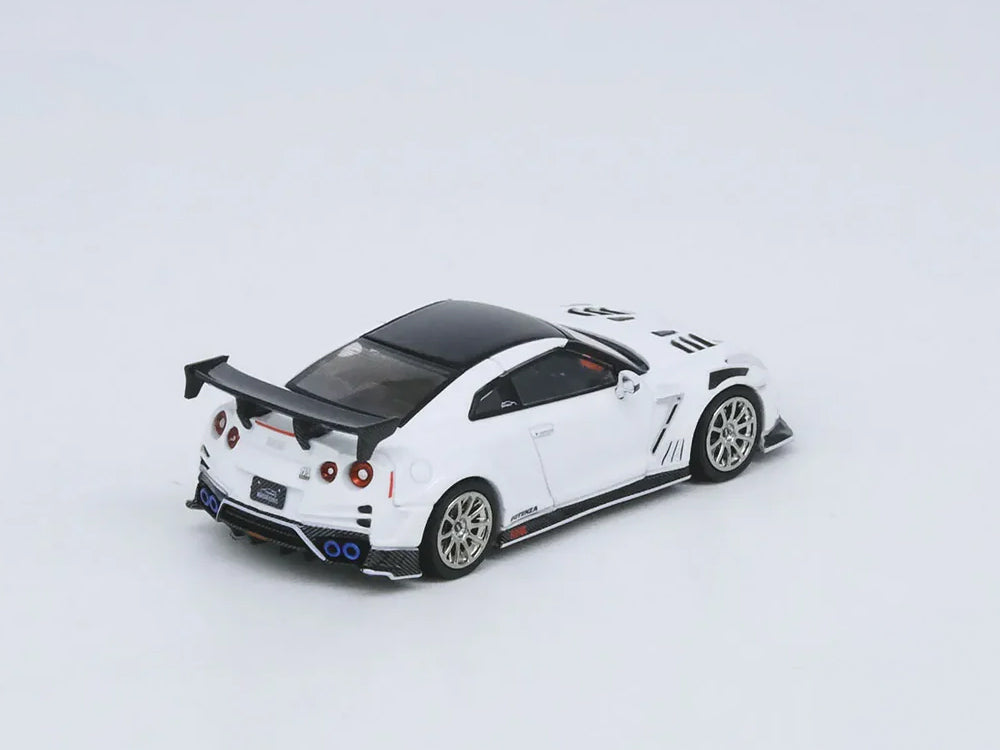 Inno64 Nissan Skyline GT-R R35 Top Secret Tokyo Auto Salon 2021 White