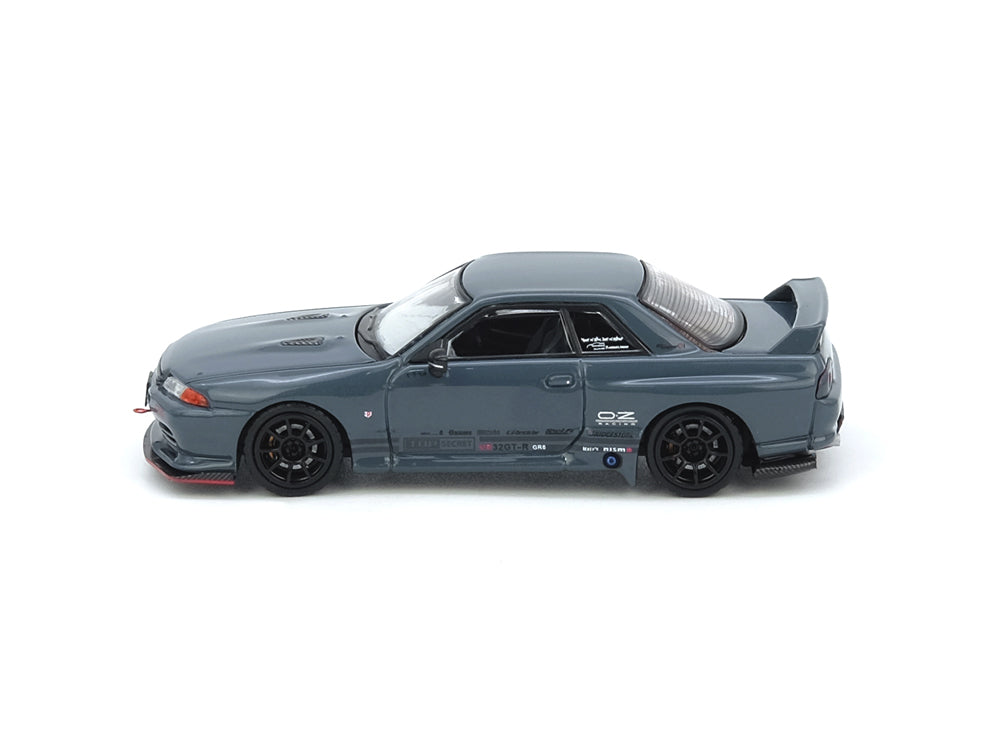Inno64 Nissan Skyline GTR R32 Top Secret Stealth Grey TASKL25 Event Edition