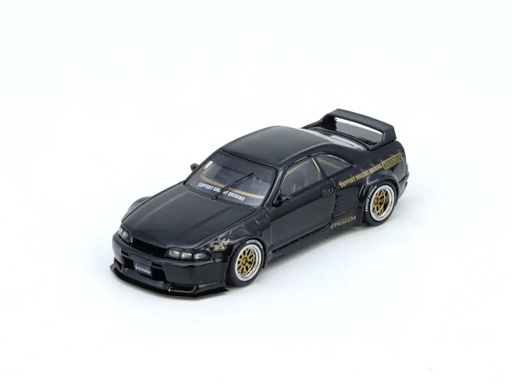 Inno64 Nissan Skyline GT-R R33 Pandem Rocket Bunny Black