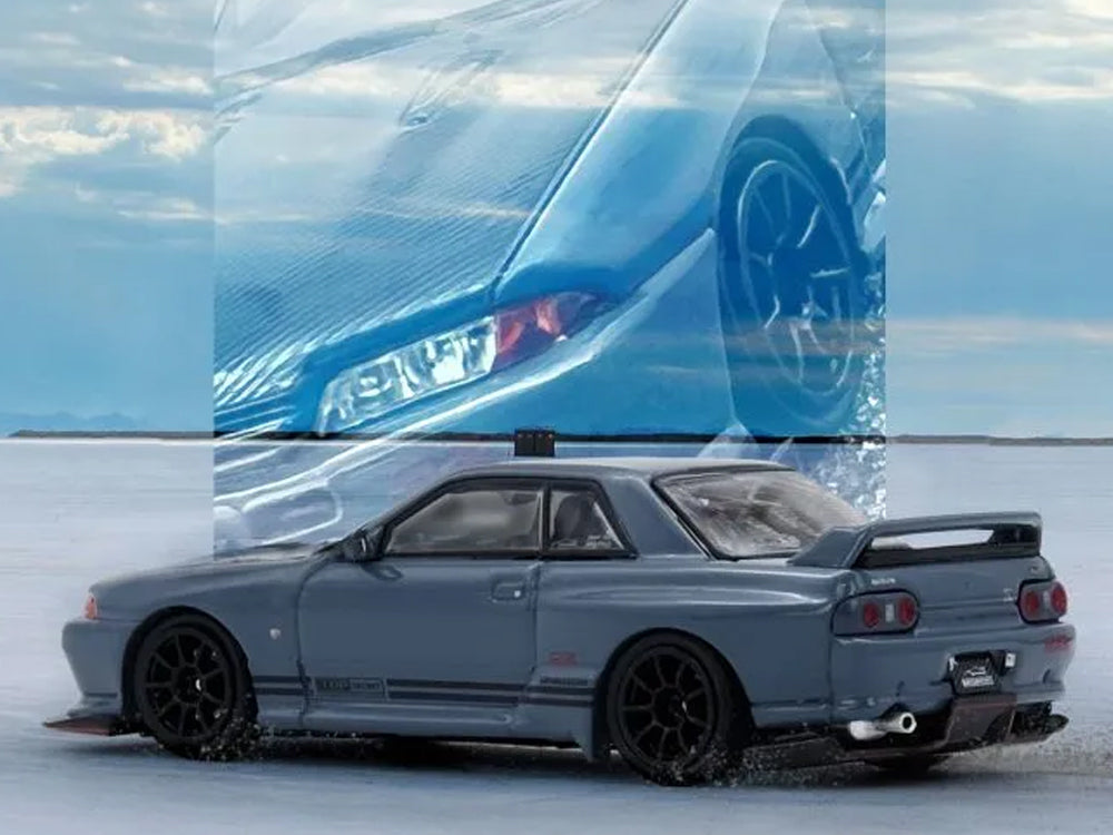 Inno64 Nissan Skyline GT-R R32 Top Secret Stealth Grey