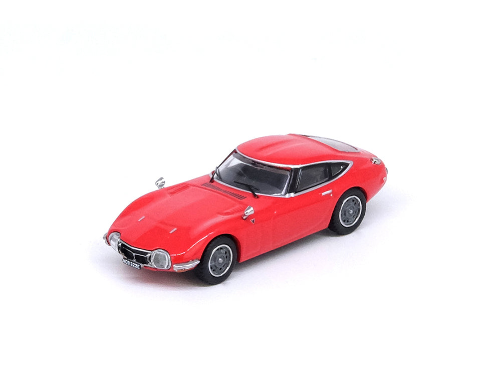 Inno64 Toyota 2000GT Solar Red - Diecast Toyz Australia