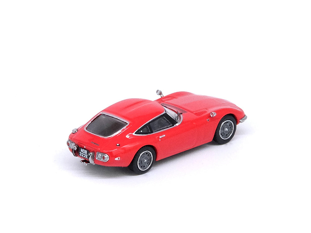 Inno64 Toyota 2000GT Solar Red - Diecast Toyz Australia
