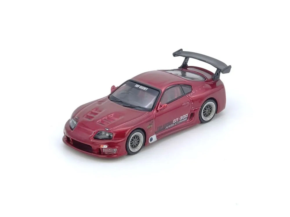 Inno64 Toyota Supra JZA80 Top Secret Red