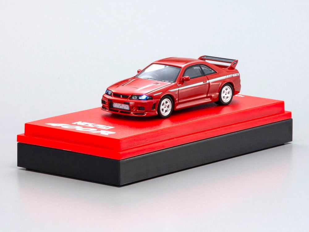 Kyosho 1/64 NISMO 400R Tokyo Auto Show KL 2024 Red with MOTN LED Base