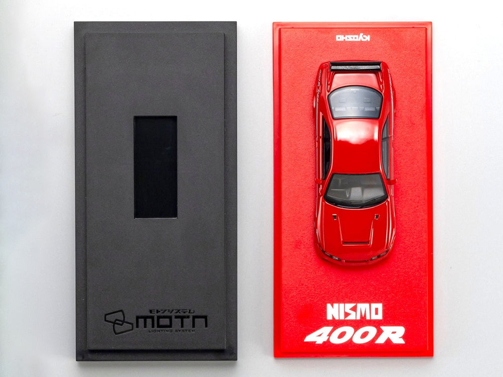 Kyosho 1/64 NISMO 400R Tokyo Auto Show KL 2024 Red with MOTN LED Base