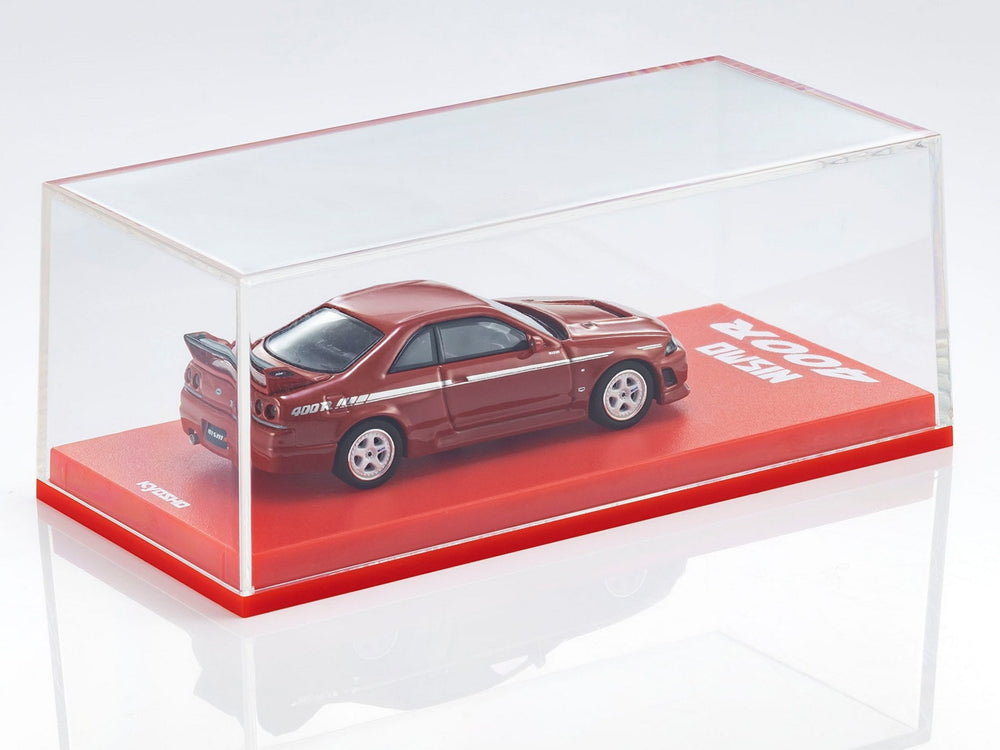Kyosho 1/64 NISMO 400R Tokyo Auto Show KL 2024 Red with MOTN LED Base