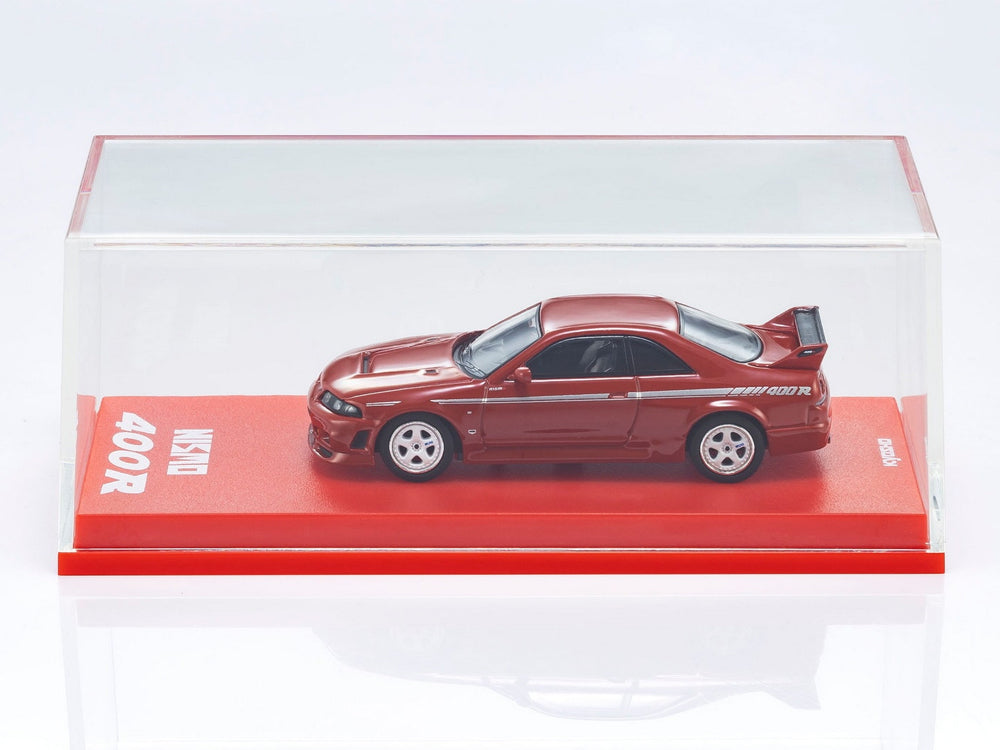 Kyosho 1/64 NISMO 400R Tokyo Auto Show KL 2024 Red with MOTN LED Base