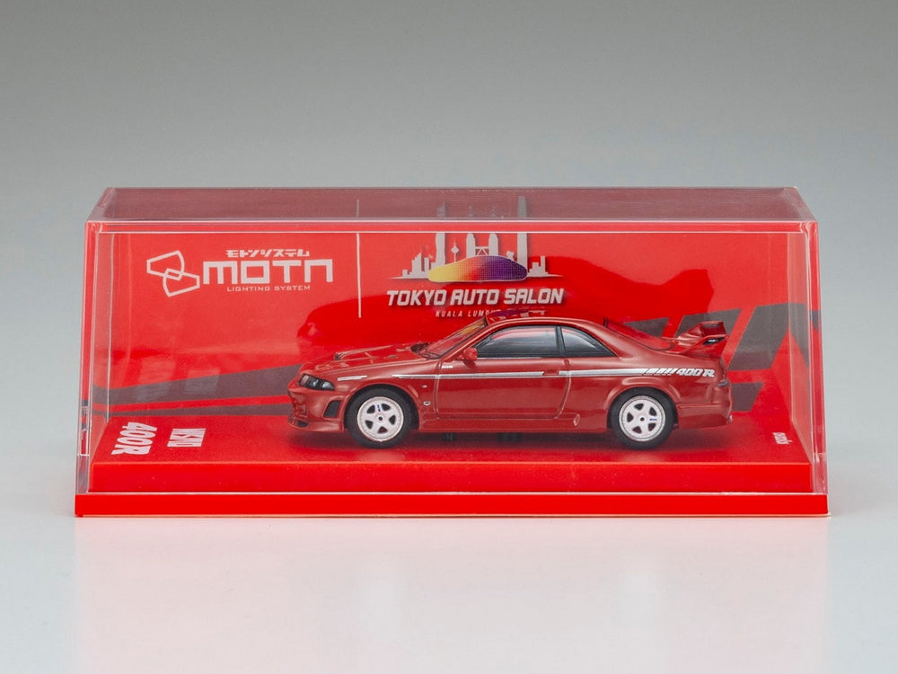 Kyosho 1/64 NISMO 400R Tokyo Auto Show KL 2024 Red with MOTN LED Base