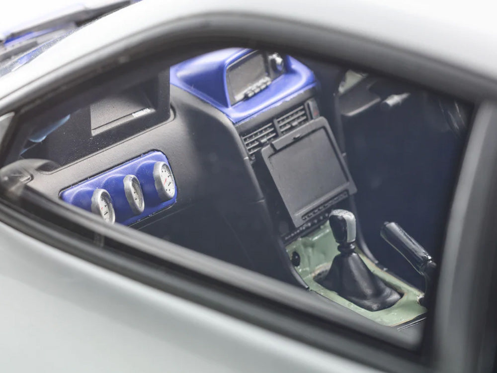 Kyosho 1/12 Nissan Skyline GTR R34 Fast n Furious Silver with Blue Stripes