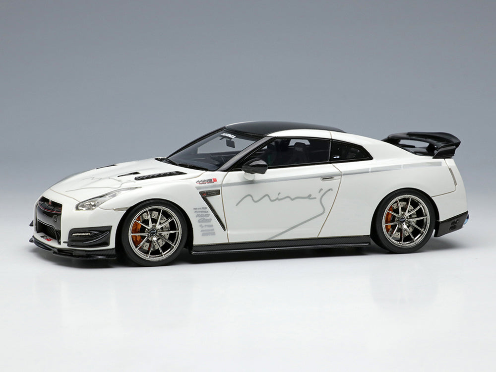 Make Up By EIDOLON 1/43 Nissan Skyline GTR R35 White Mines - Diecast Toyz Australia