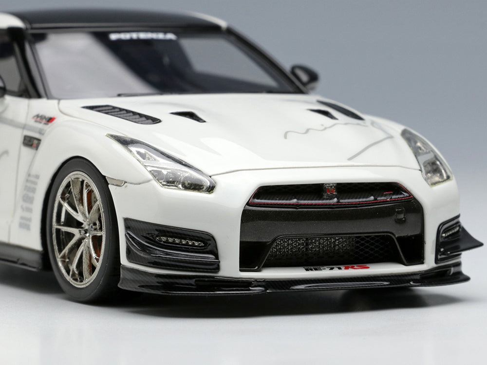 Make Up By EIDOLON 1/43 Nissan Skyline GTR R35 White Mines - Diecast Toyz Australia