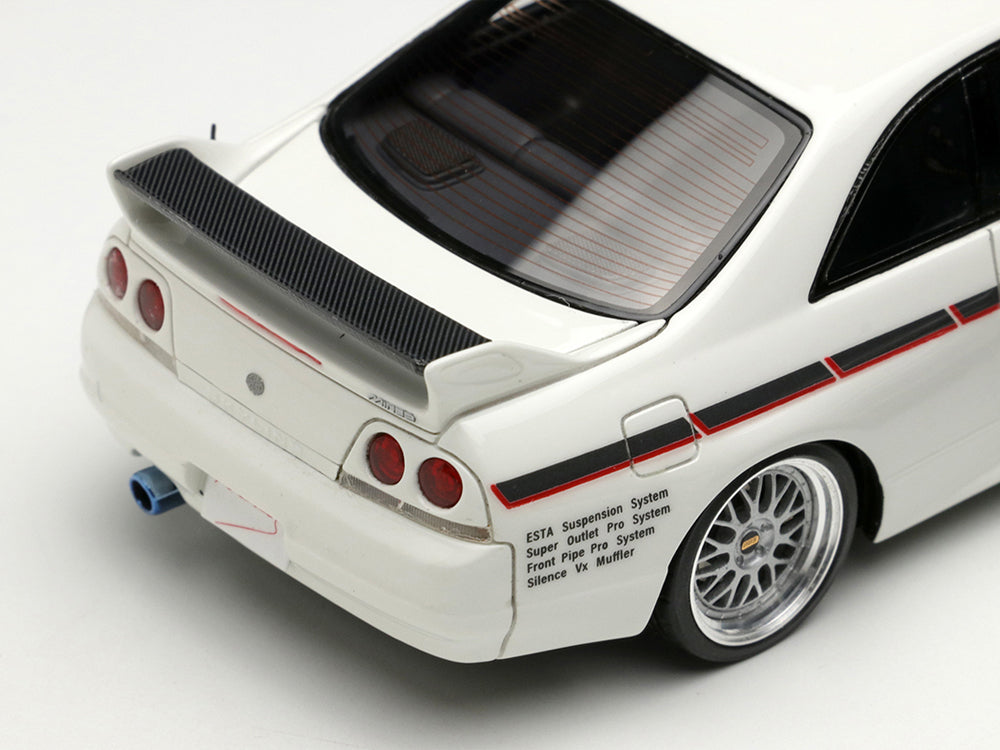 Make Up By EIDOLON 1/43 Nissan Skyline GTR R33 White Mines - Diecast Toyz Australia