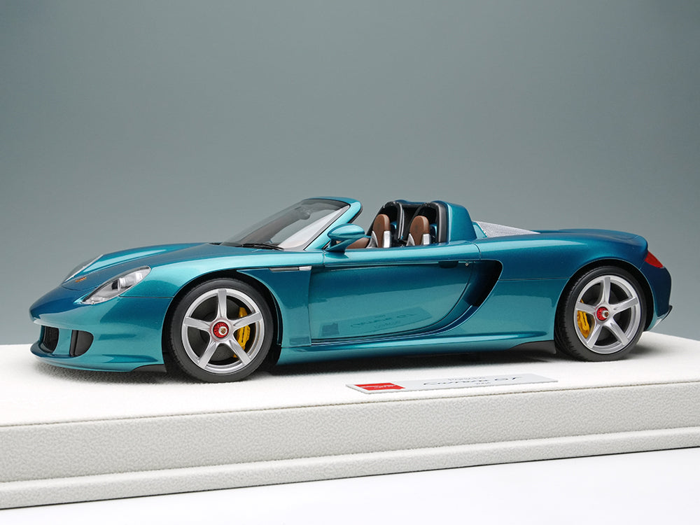 Make Up By IDEA 1/18 Porsche Carrera GT 2004 Metallic Topaz Blue