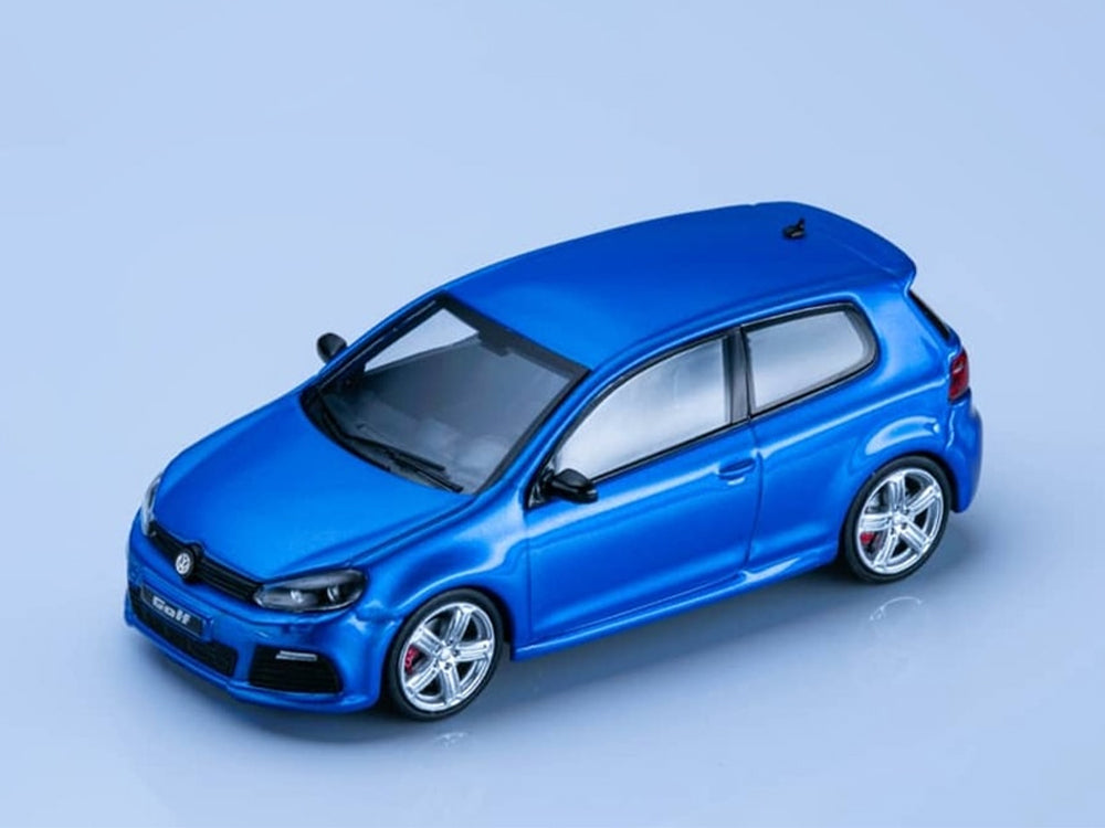 Mk6 Golf R Hot Wheels Maxwell 1/64 Volkswagen MK6 Golf R Pearl Blue
